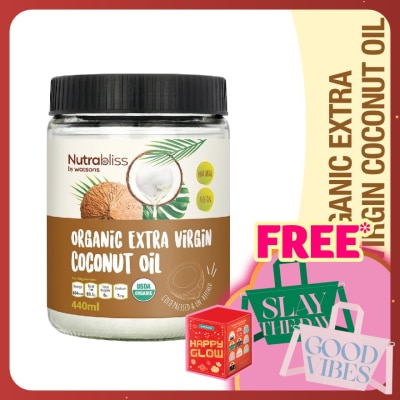 NUTRABLISS BY WATSONS Extra Virgin Coconut Oil 440ml