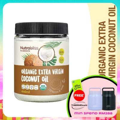 NUTRABLISS BY WATSONS - Extra Virgin Coconut Oil 440ml