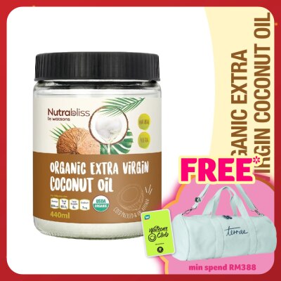 NUTRABLISS BY WATSONS Extra Virgin Coconut Oil 440ml