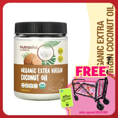 NUTRABLISS BY WATSONS Extra Virgin Coconut Oil 440ml