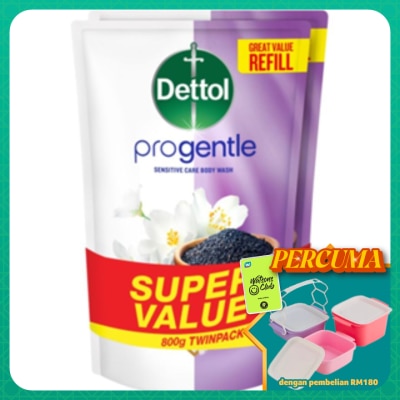 DETTOL - DETL SHW HABBATUS SAUDA & WHITE JASMINE 800G X 2