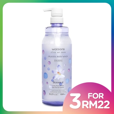 WATSONS Botanical Body Wash-Freesia 1L