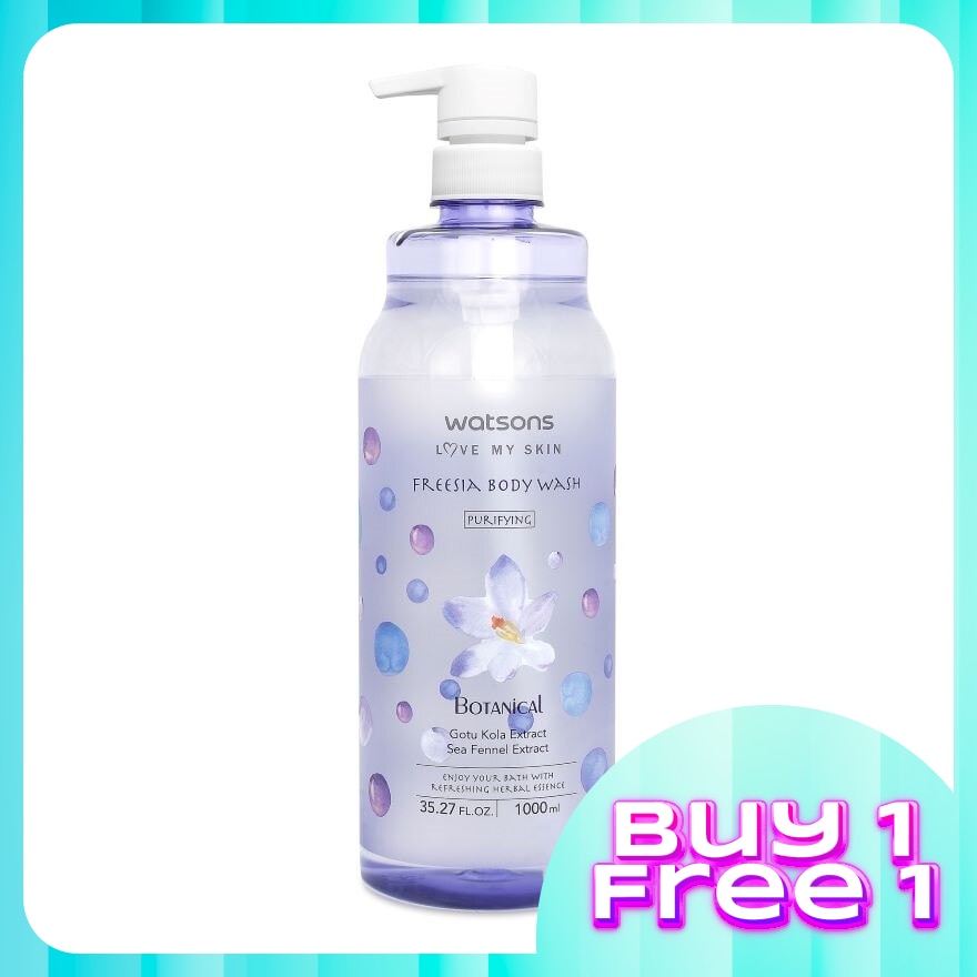 Botanical Body Wash-Freesia 1L