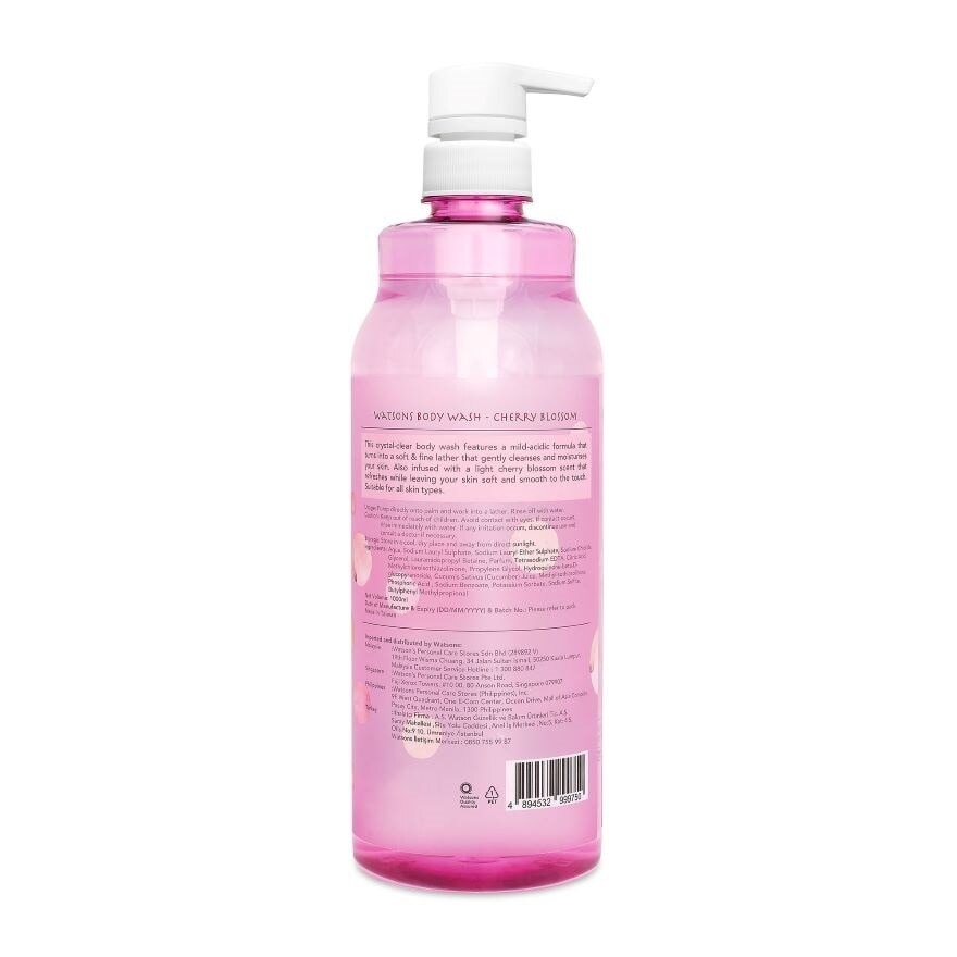 Body Wash-Cherry Blossom 1000ml