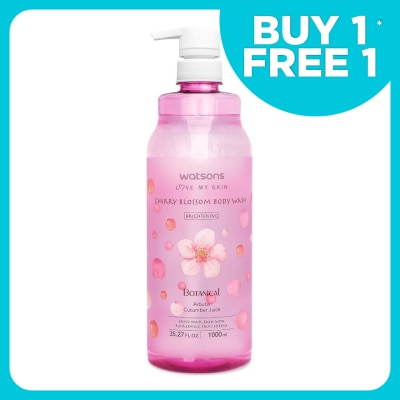 WATSONS Body Wash-Cherry Blossom 1000ml