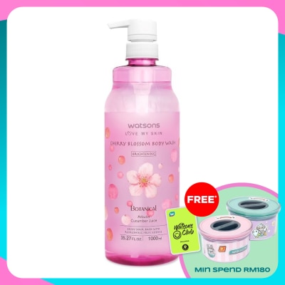 WATSONS Body Wash-Cherry Blossom 1000ml