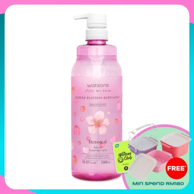 WATSONS Body Wash-Cherry Blossom 1000ml