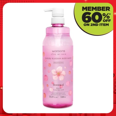 WATSONS Body Wash-Cherry Blossom 1000ml
