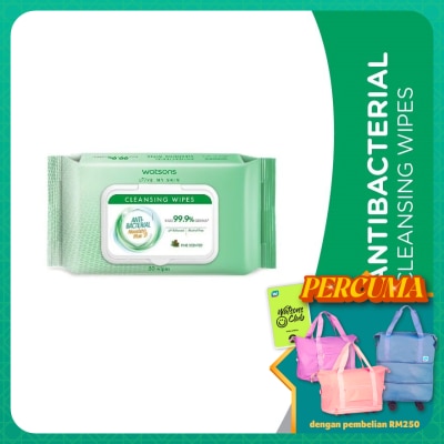 WATSONS - Antibacterial Cleansing Wipes 50S