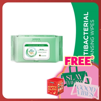 WATSONS Antibacterial Cleansing Wipes 50S
