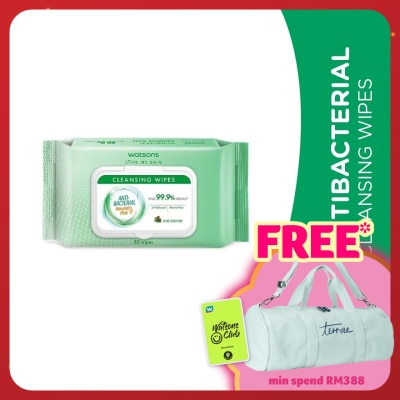 WATSONS Antibacterial Cleansing Wipes 50S