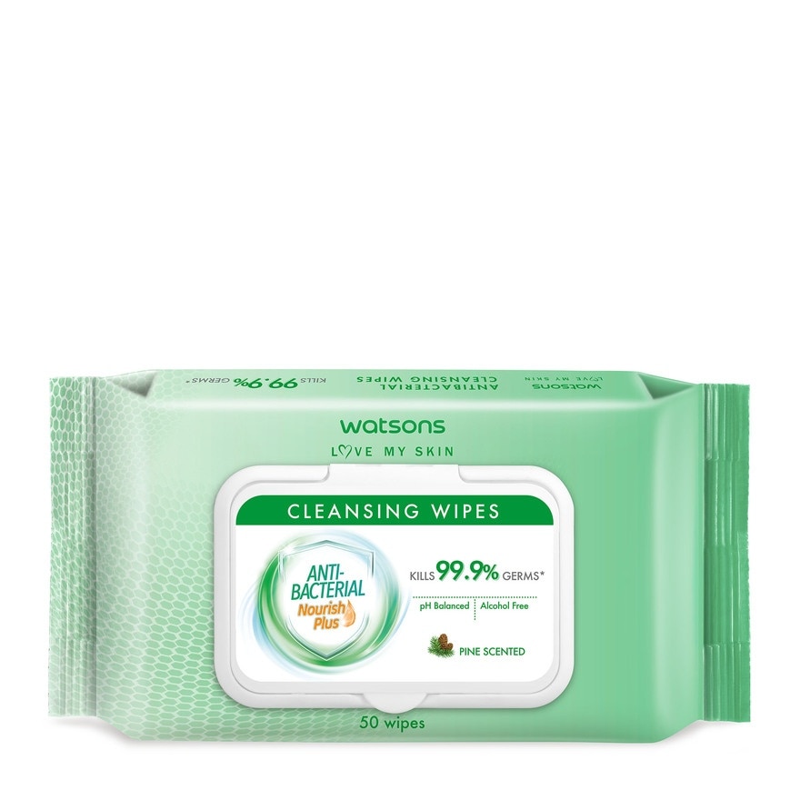 Antibacterial Cleansing Wipes 50S