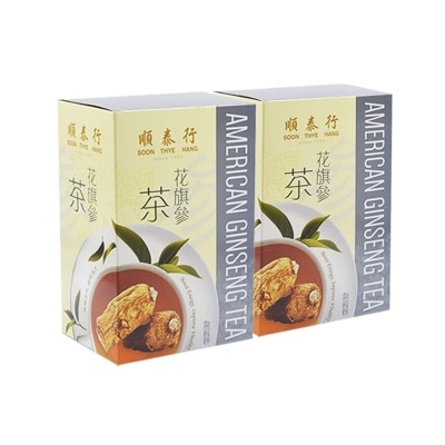 SOON THYE HANG [2 Boxes] America Nourishing Vitality Ginseng Tea 5g x 8 Sachets