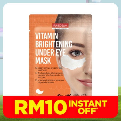 PUREDERM Vitamin Brightening Under Eye Mask 15 pairs