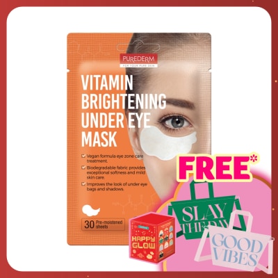 PUREDERM Vitamin Brightening Under Eye Mask 15 pairs