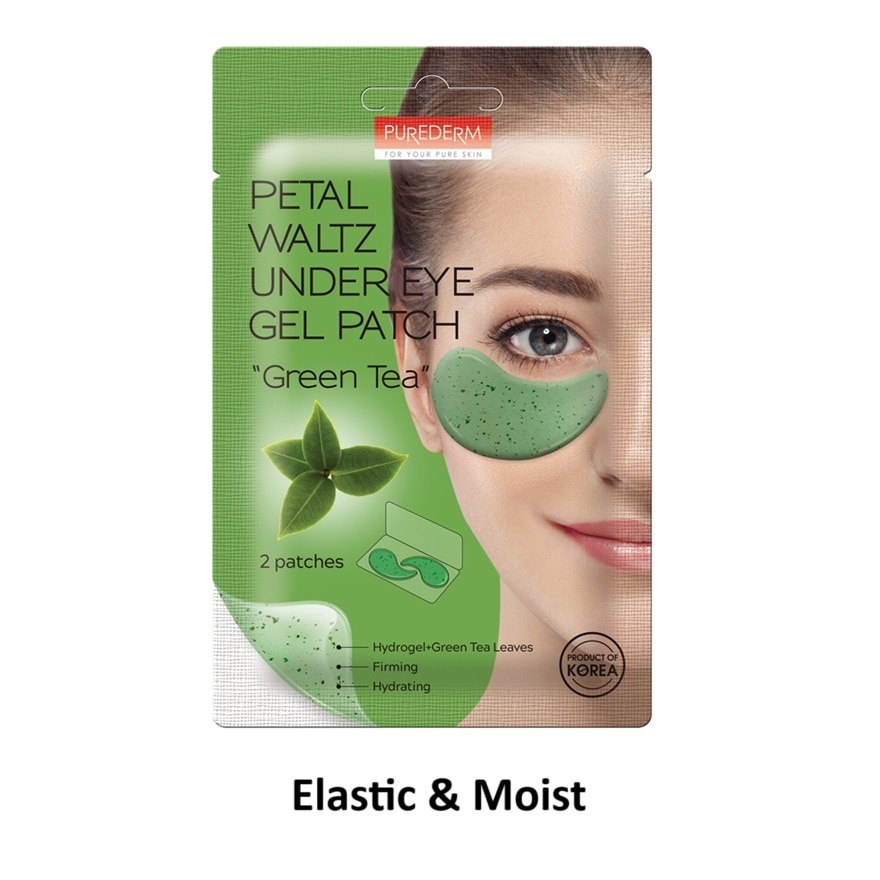 Petal Waltz Under Eye Gel Patch - Green Tea 1 pair