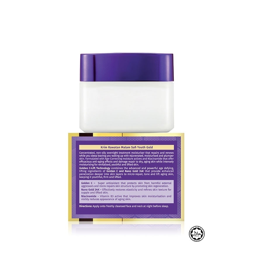 Youth Gold Night Treatment Cream 45G