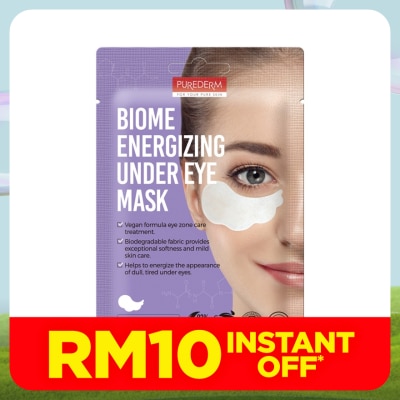 PUREDERM Biome Energizing Under Eye Mask 15 pairs