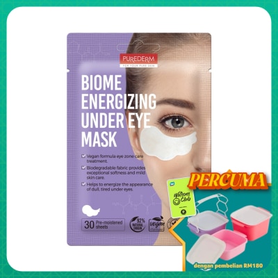 PUREDERM - Biome Energizing Under Eye Mask 15 pairs