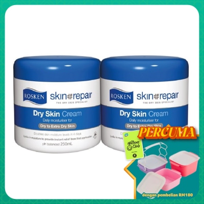 ROSKEN - Skin Repair Dry Skin Cream 2 x 250g