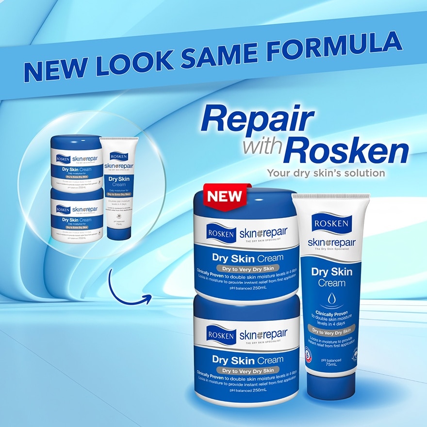 Skin Repair Dry Skin Cream 2 x 250g