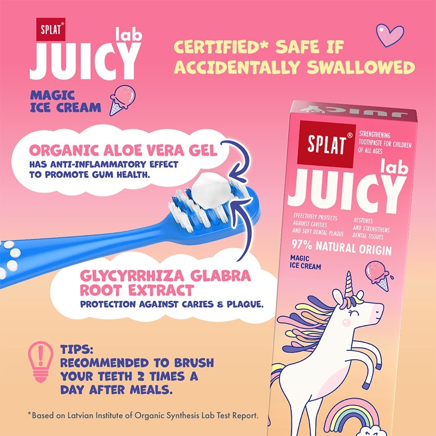 Juicy Lab Magic Ice-Cream Toothpaste 80g