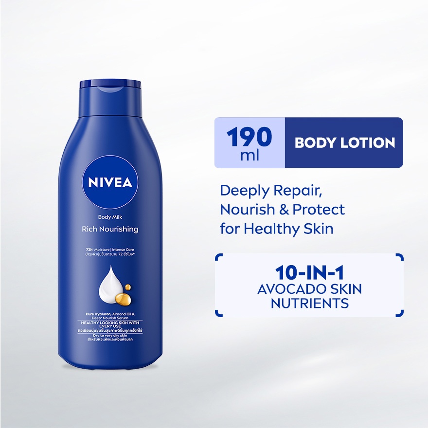 Rich Nourishing Body Milk 190ml image