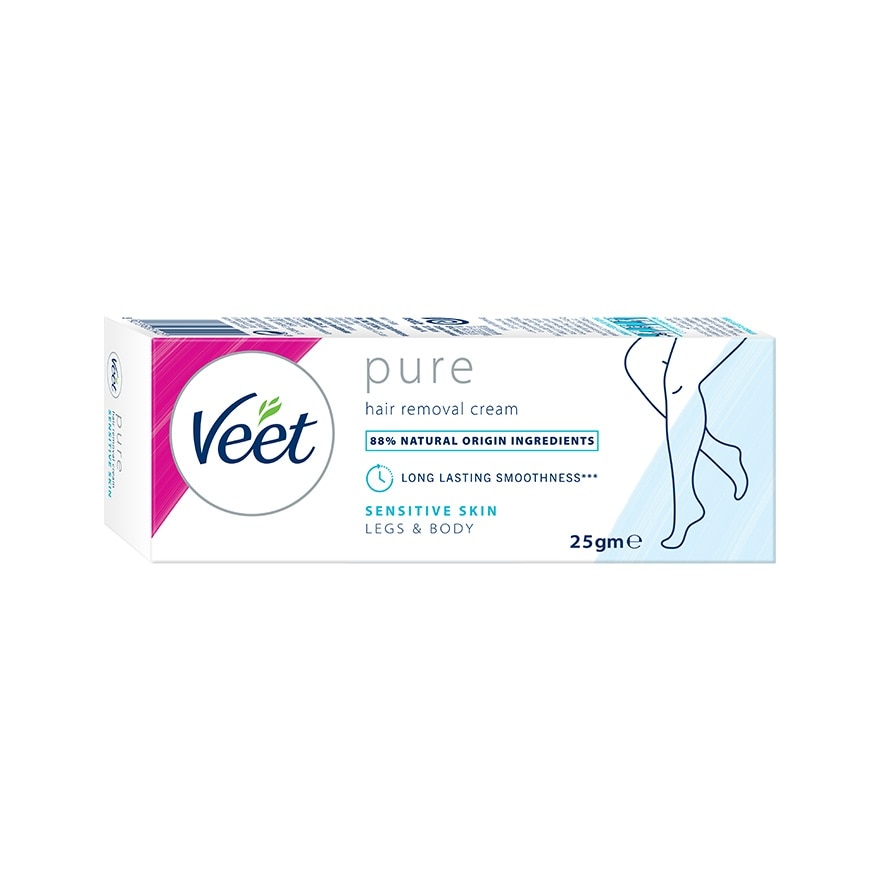 Hair Removal Cream Leg & Body Sensitive Skin 25g