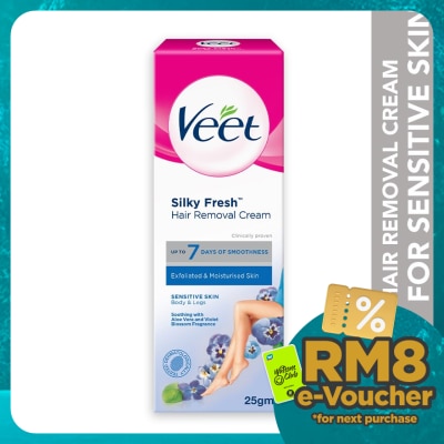 VEET Hair Removal Cream Leg & Body Sensitive Skin 25g