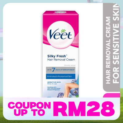 VEET Hair Removal Cream Leg & Body Sensitive Skin 25g