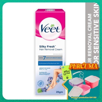 VEET - Hair Removal Cream Leg & Body Sensitive Skin 25g