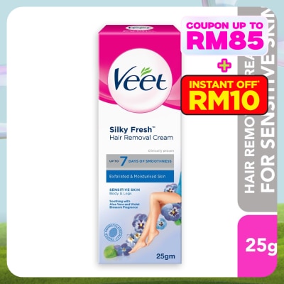 VEET Hair Removal Cream Leg & Body Sensitive Skin 25g