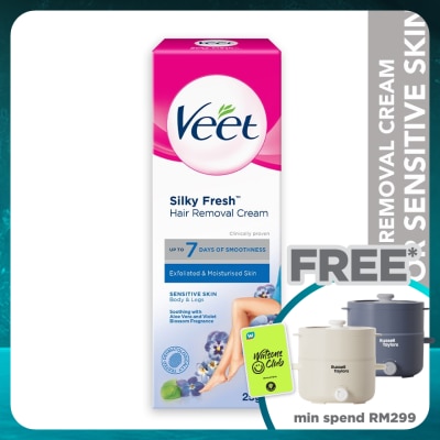 VEET Hair Removal Cream Leg & Body Sensitive Skin 25g