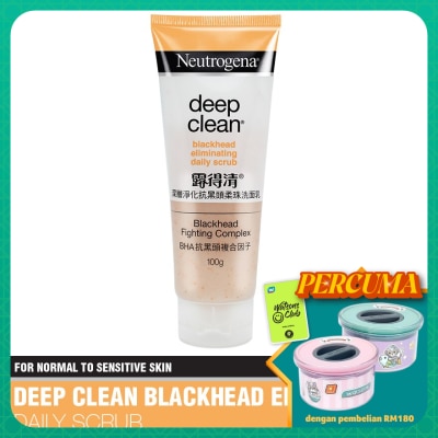 NEUTROGENA Neutrogena® Deep Clean® Blackhead Eliminating Daily Scrub 100g