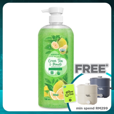 WATSONS Green Tea & Pomelo Shower Scrub  700ml