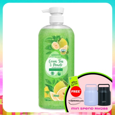 WATSONS - Green Tea & Pomelo Shower Scrub  700ml