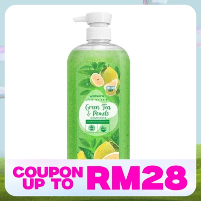 WATSONS Green Tea & Pomelo Shower Scrub  700ml
