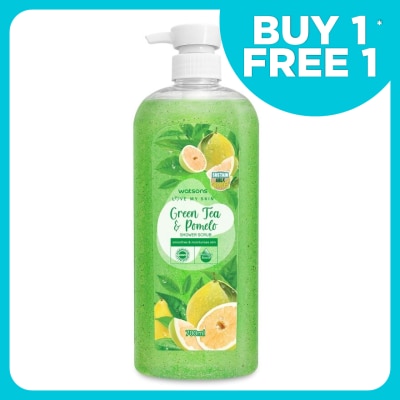 WATSONS Green Tea & Pomelo Shower Scrub  700ml