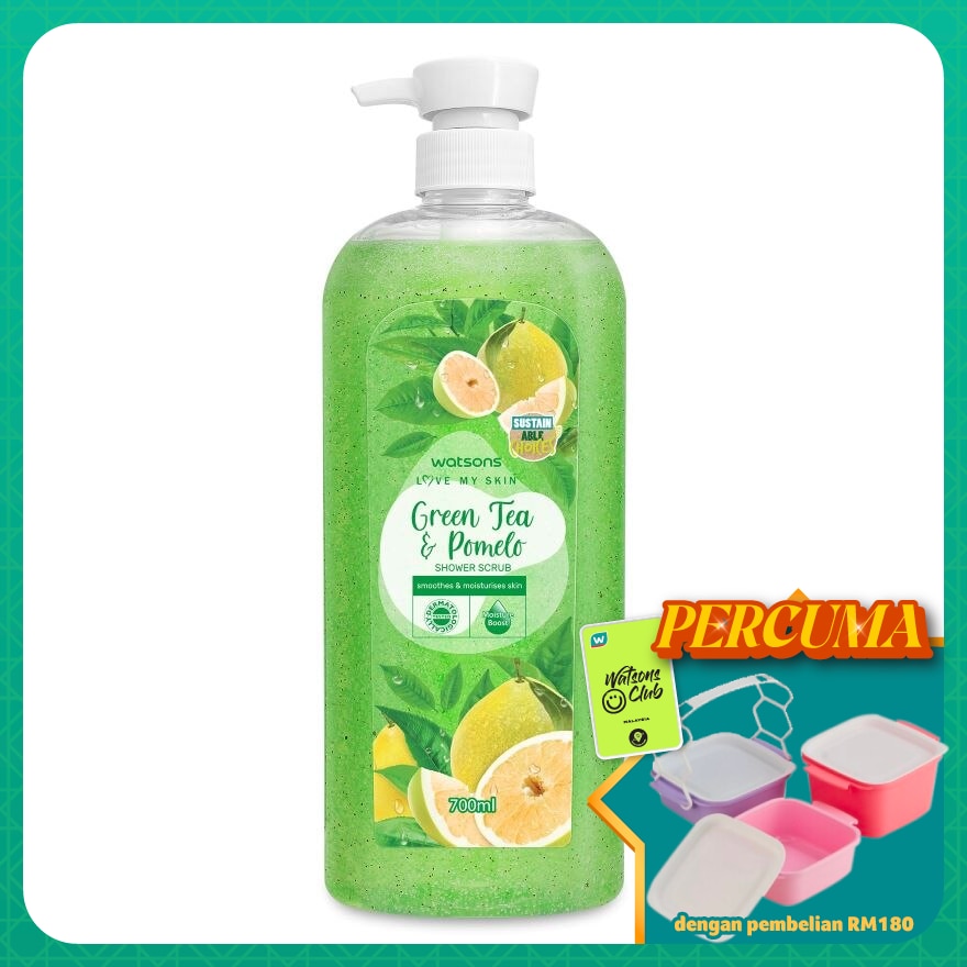 Green Tea & Pomelo Shower Scrub 700ml