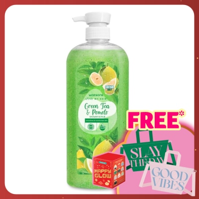 WATSONS Green Tea & Pomelo Shower Scrub  700ml
