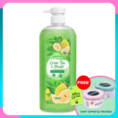 WATSONS Green Tea & Pomelo Shower Scrub  700ml