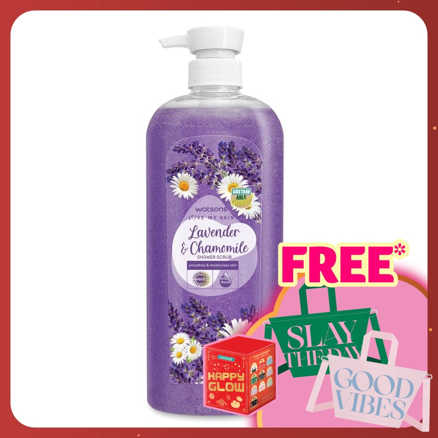 Lavender & Chamomile Shower Scrub 700ml