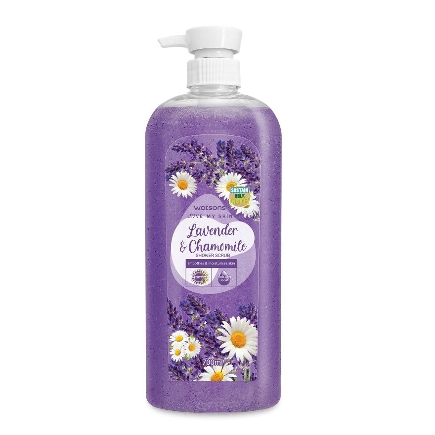 Lavender & Chamomile Shower Scrub 700ml