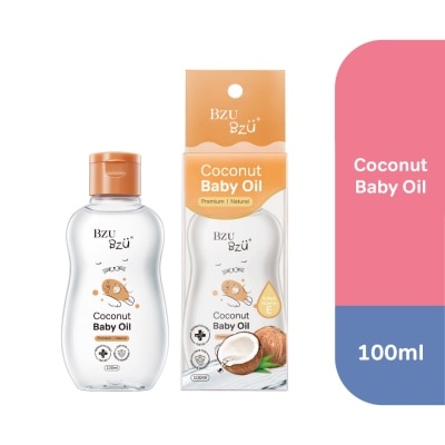 BZU BZU Coconut Baby Oil 100ml (Added Vitamin E)