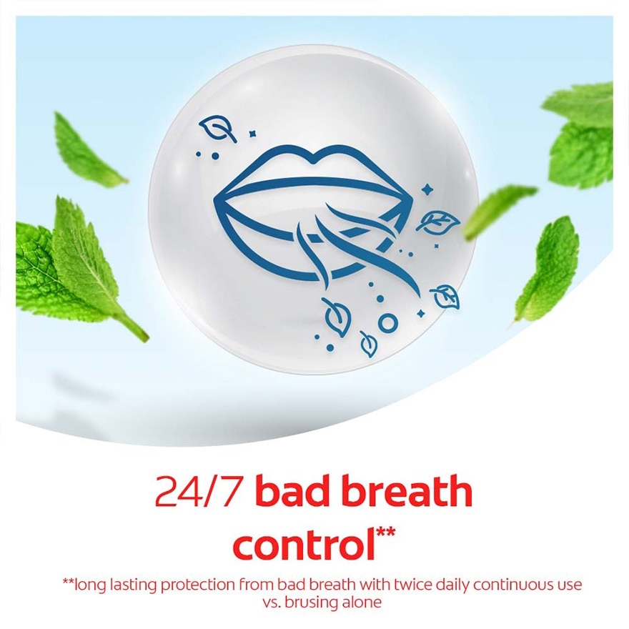 Colgate Plax Peppermint Mouthwash Valuepack Eliminate 99.9% Bacteria 250mlx2