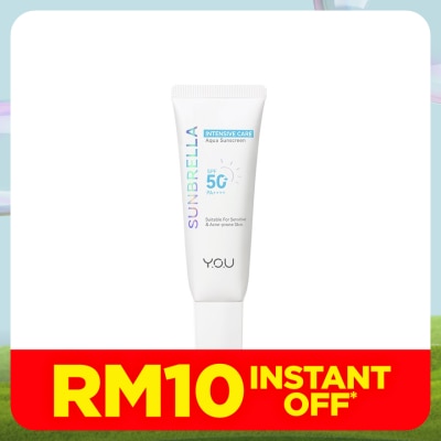 Y.O.U Sunbrella Aqua Sunscreen SPF50 PA+ 40ml
