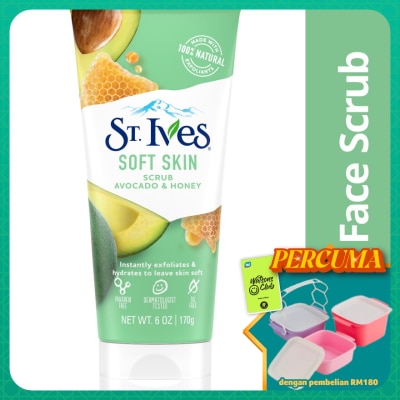 ST IVES - AVOCADO & HONEY LEMON 170G