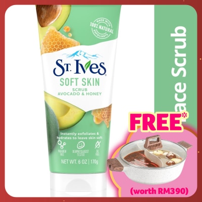 ST IVES AVOCADO & HONEY LEMON 170G