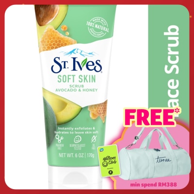 ST IVES AVOCADO & HONEY LEMON 170G