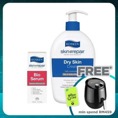 ROSKEN Dry Skin Cream Cream 500ml + Bio Serum 50ml